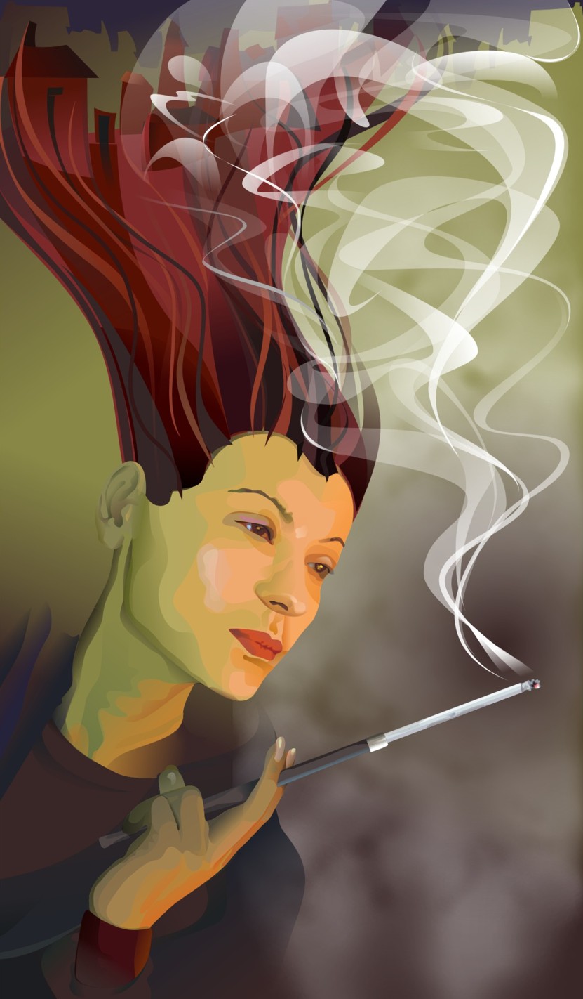 векторная графика портрет