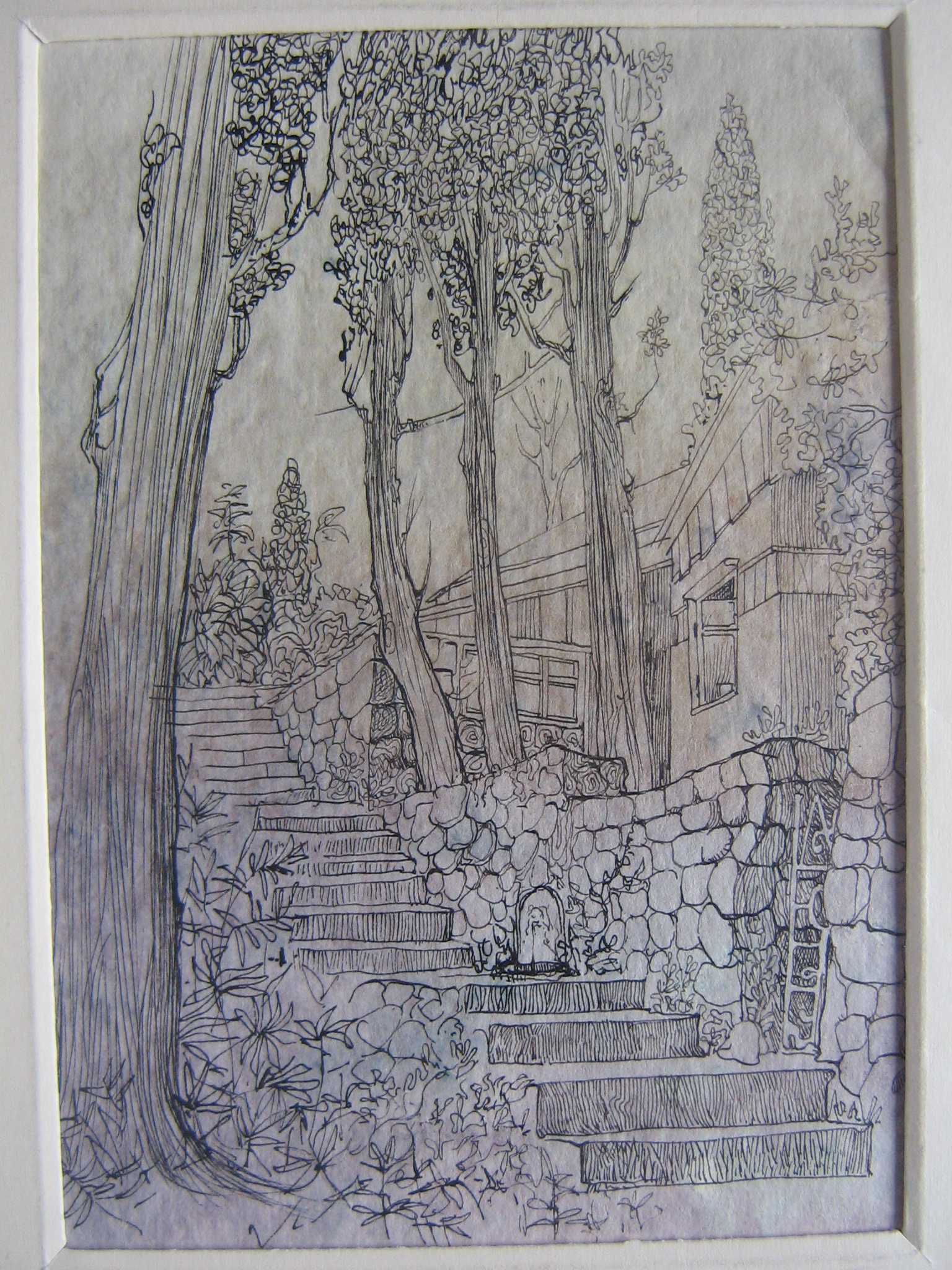 Лестница в Алупке.