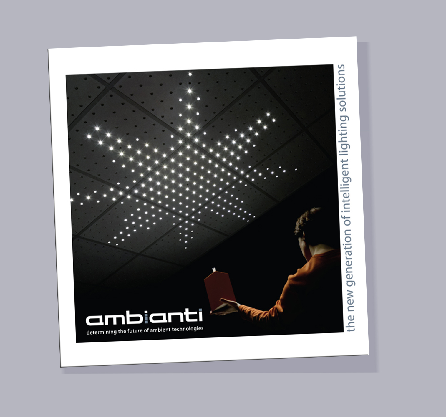 Ambianti. Буклет, 2 фальца, 6 полос. Обложка