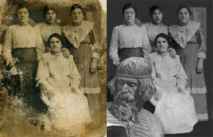 ретушь фото