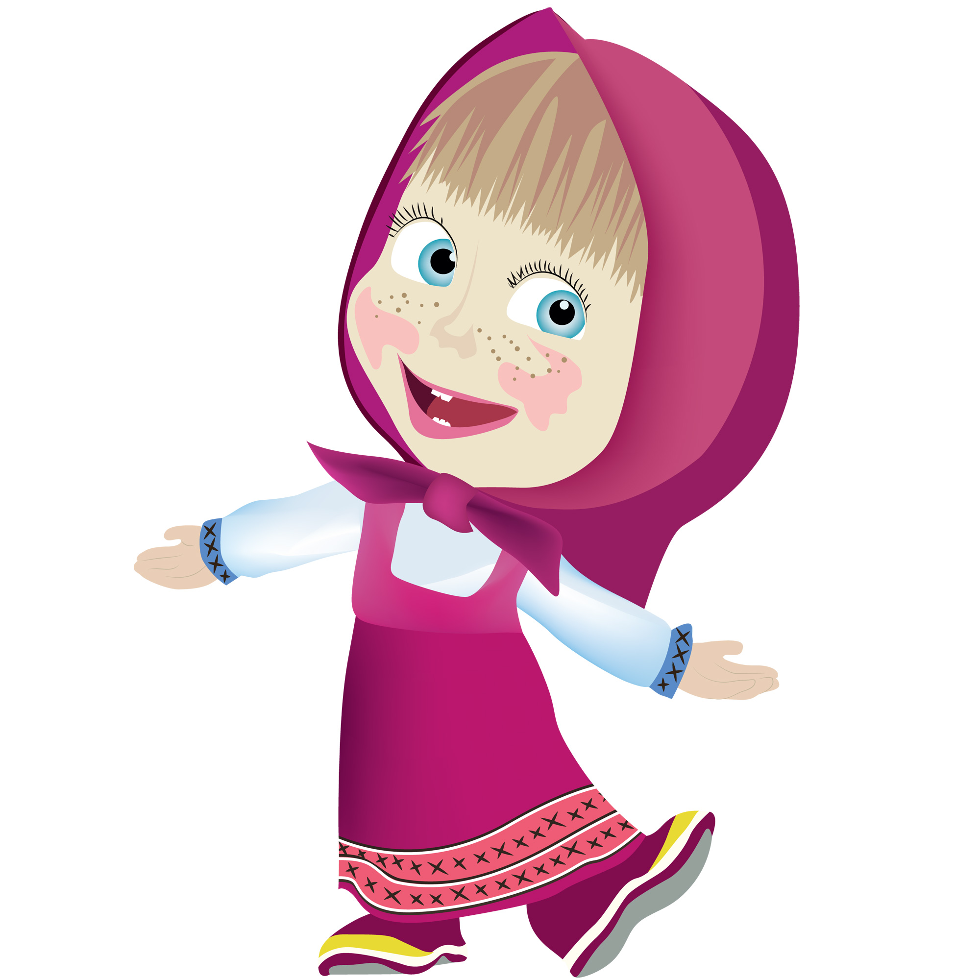 Маша для компании "Анимакорд"