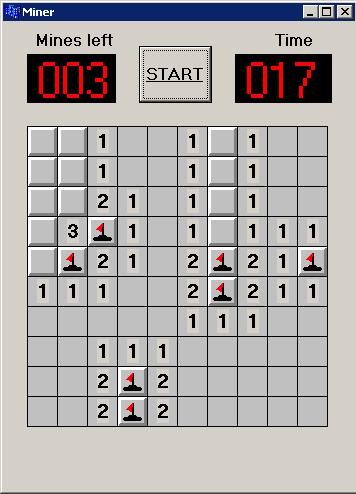 Аналог игры Сапер