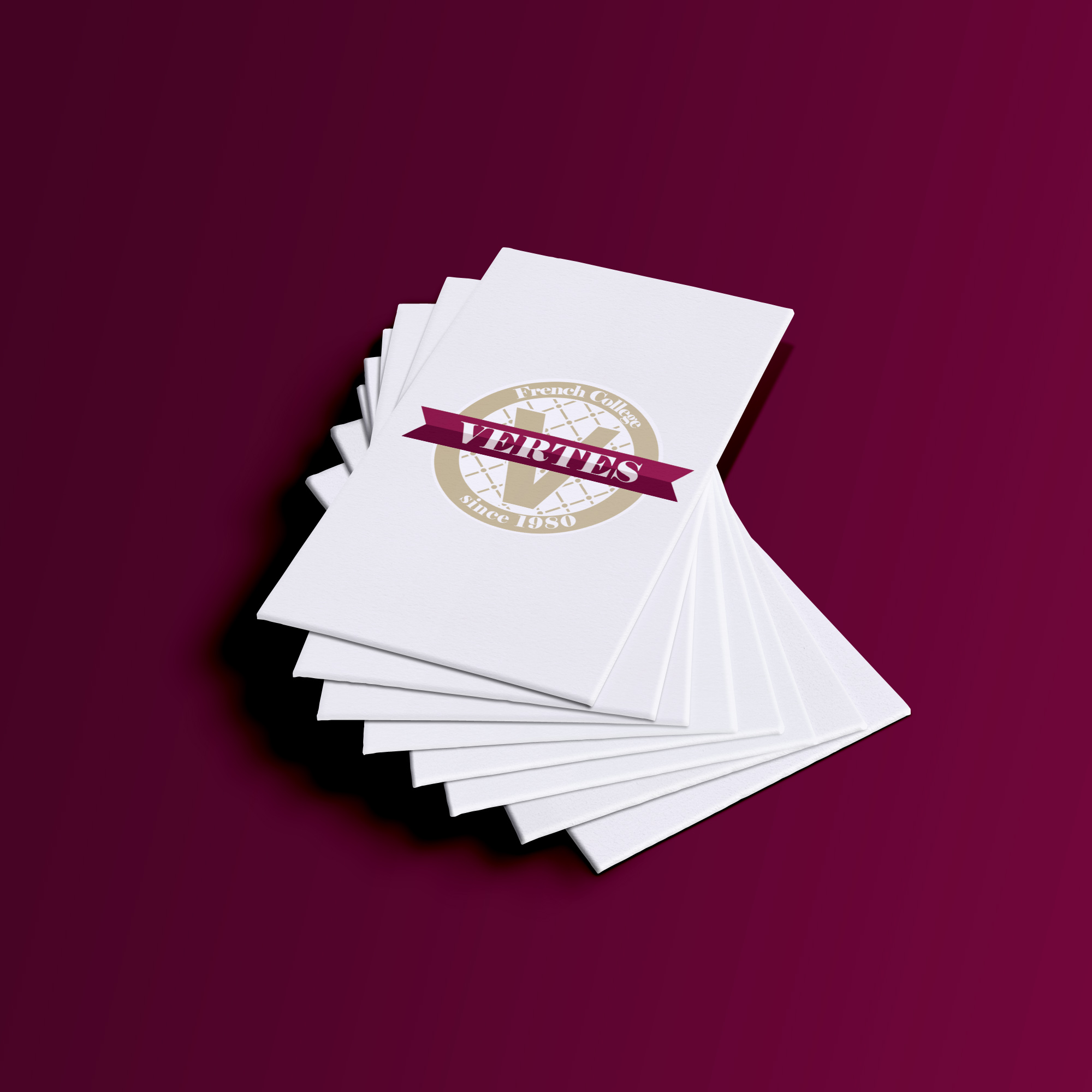 Логотип колледжа "Vertes"