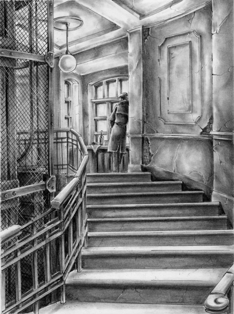 декорация для х/ф "1 МАЯ" реж. М.Баркан, А.Максимков