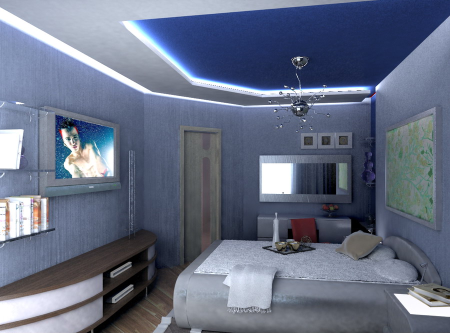 Частный интерьер №1. спальня хозяев