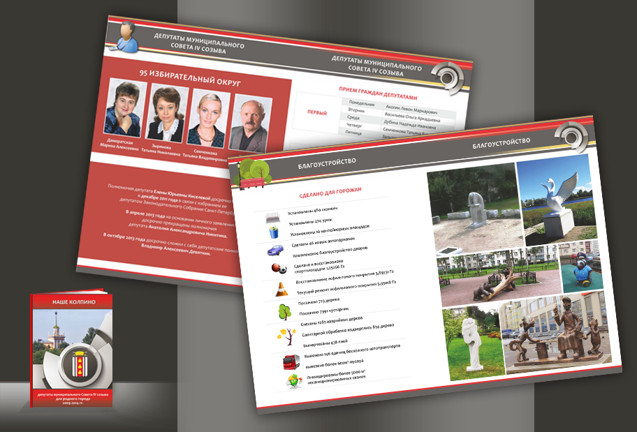 Буклет "Отчёт Муниципального Совета"