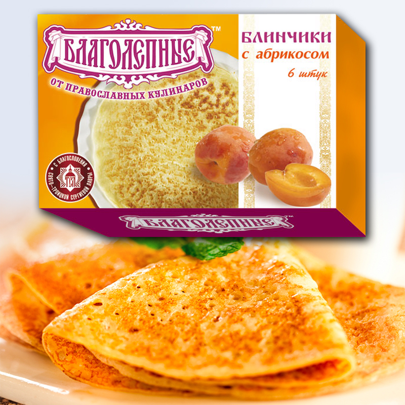упаковка для блинов "Благолепные"