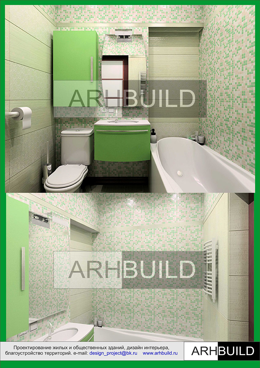 Дизайн интерьера 2-х комнатной "хрущёвки"