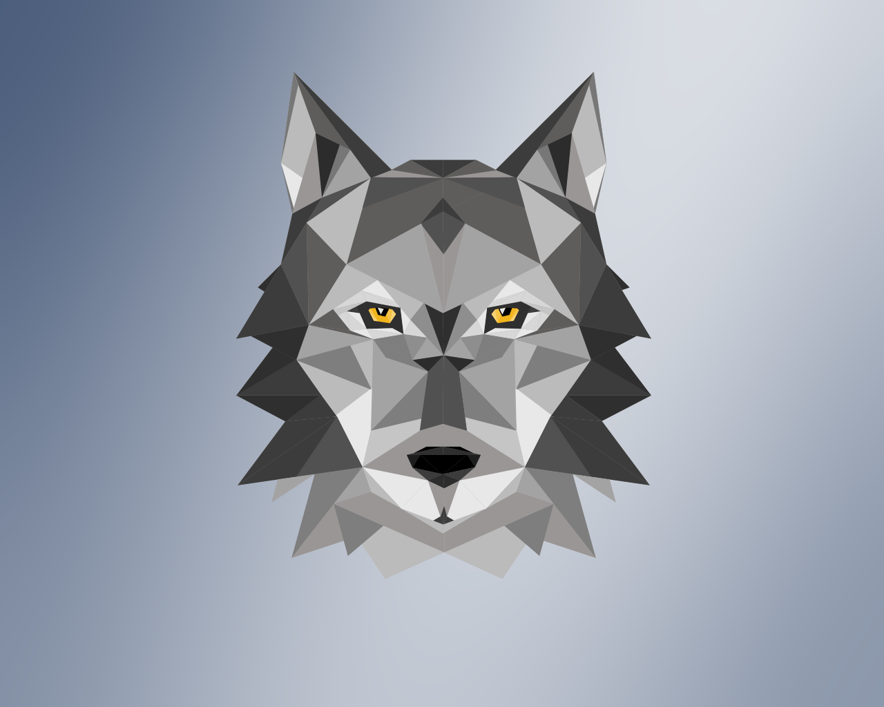 Логотип для стрительной компании "волк"