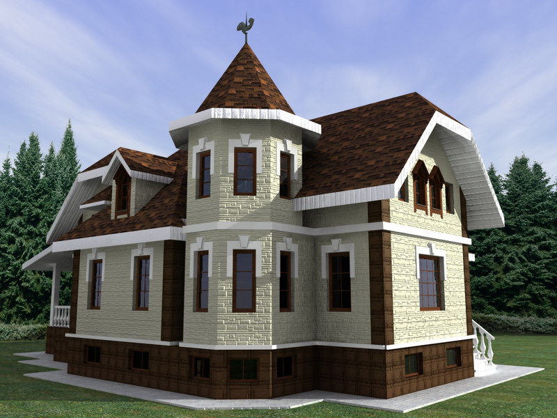 Визуализация фасада