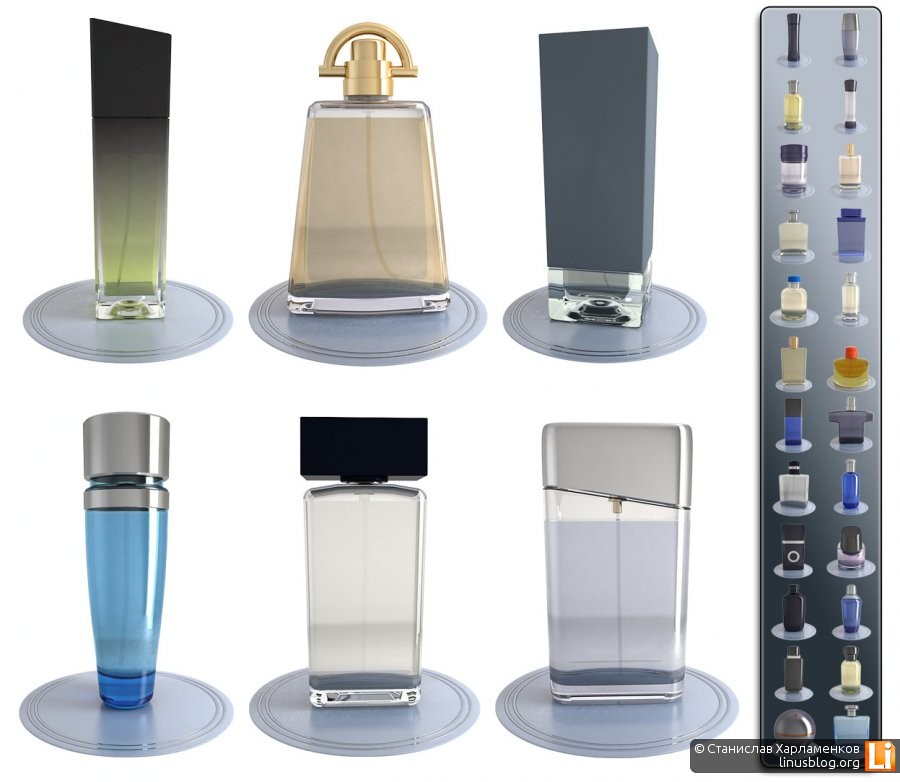 Флаконы для духов (Мужские)