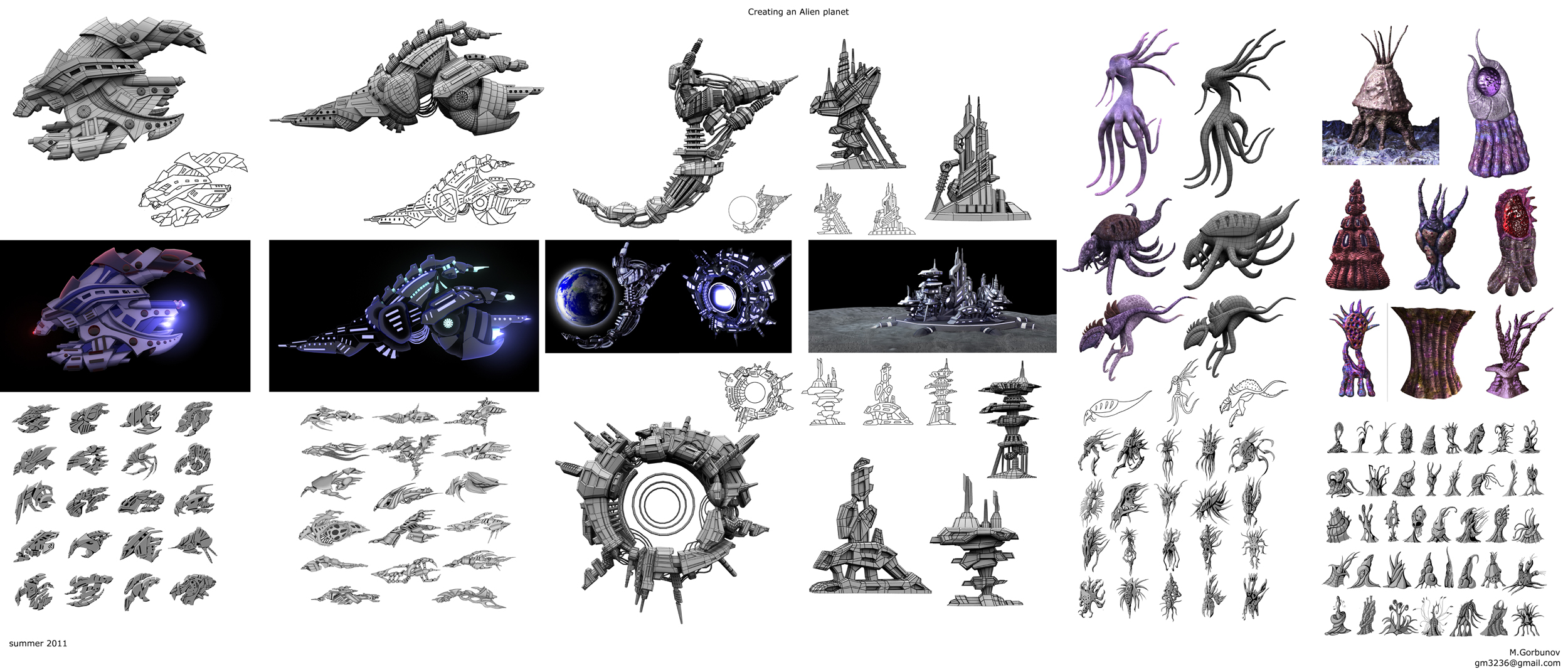 development alien planet