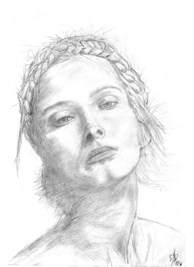 Лицо девушки