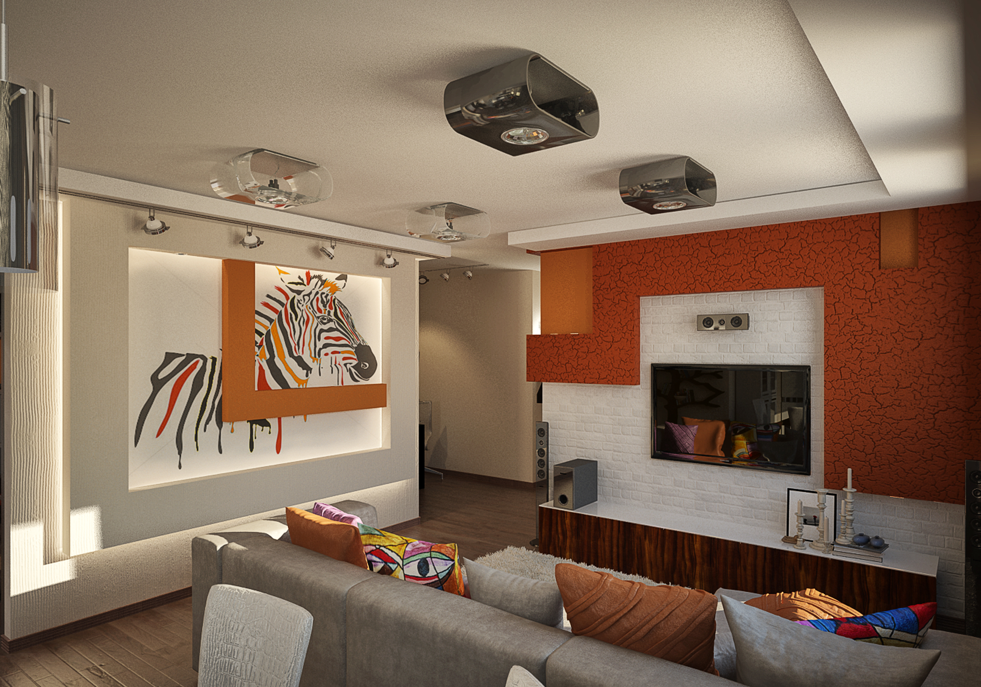 дизайн проект квартиры в ЖК Веллтон парк