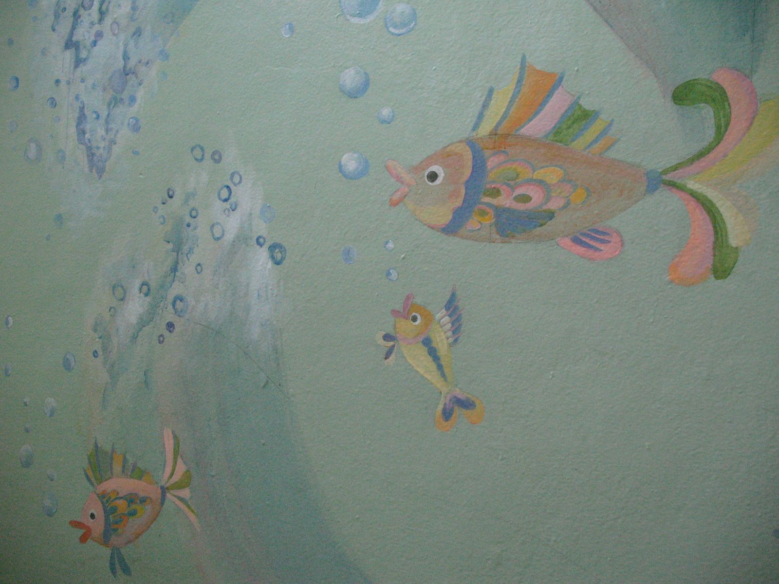 роспись стен в д/с