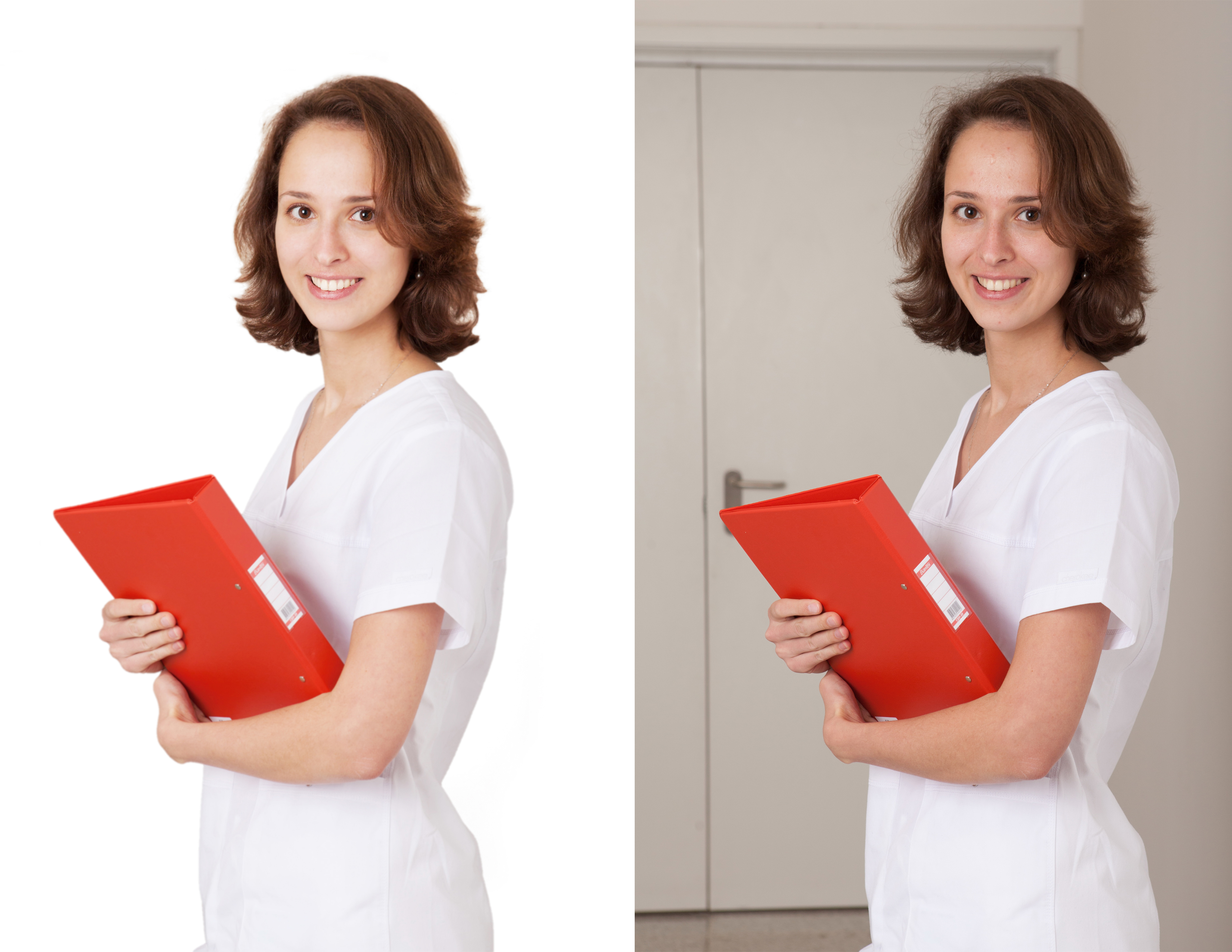 замена фона