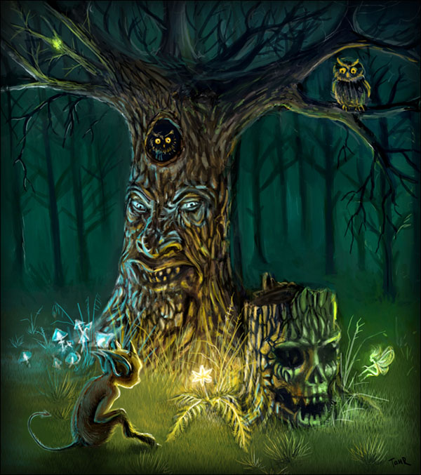 волшебный лес