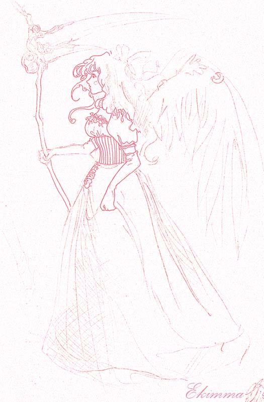 Девушка с косой.