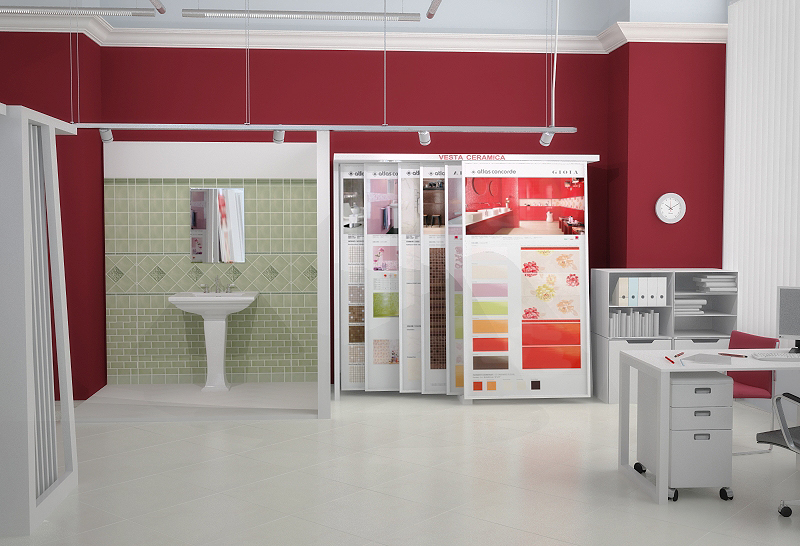 Шоу-рум "Веста керамика" . Новорощинская,2 г. Санкт-Петербур