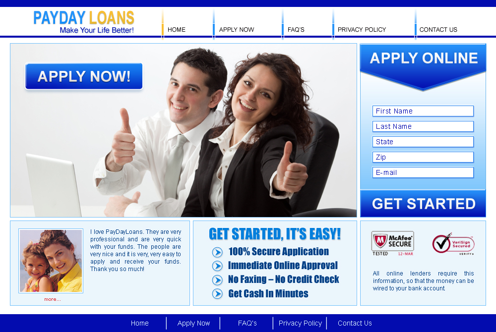 Payday loan