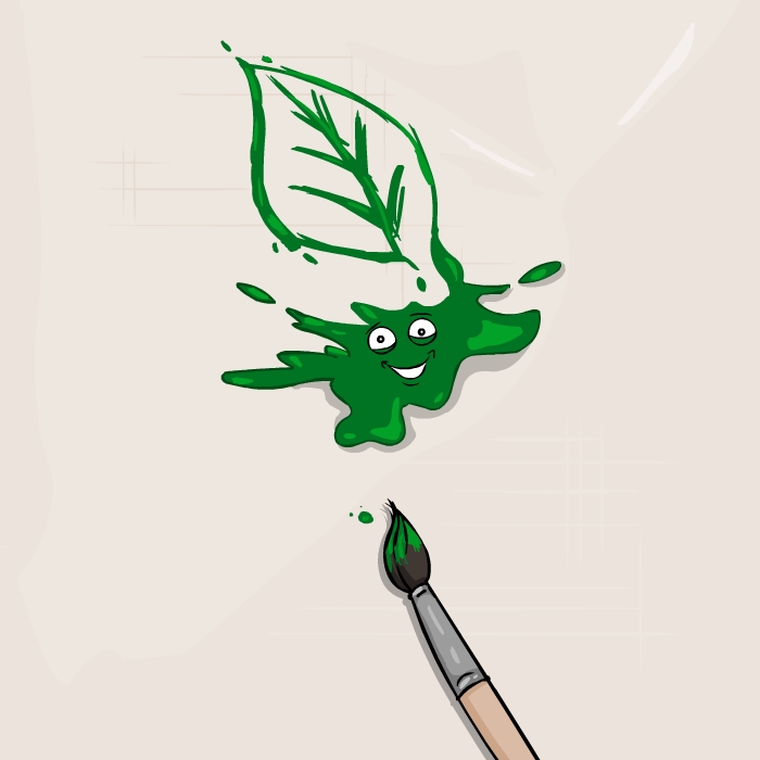 Иллюстрация к сказке "Две капли"