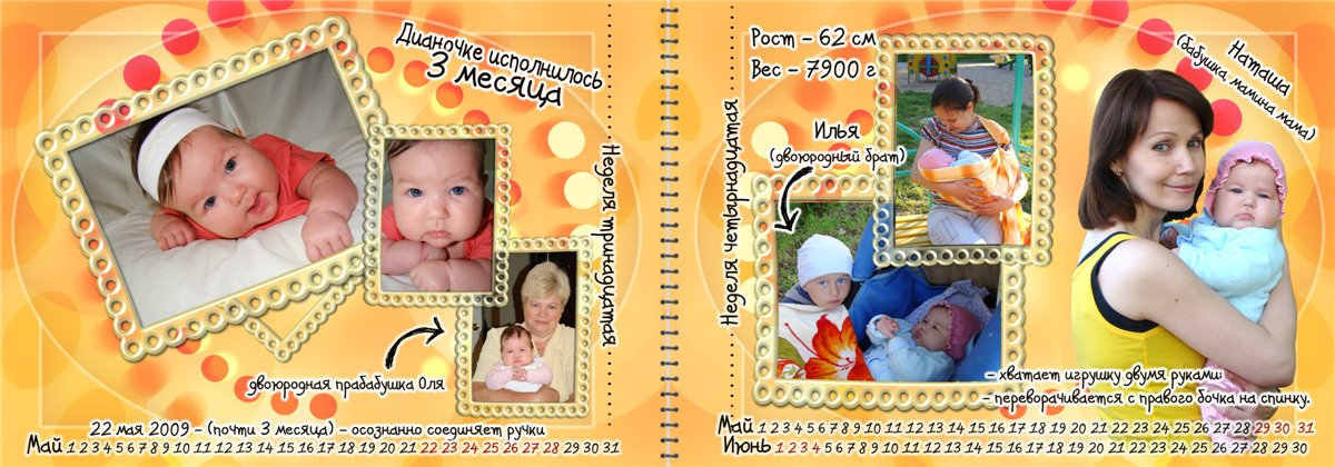 Альбом "Мой первый год"