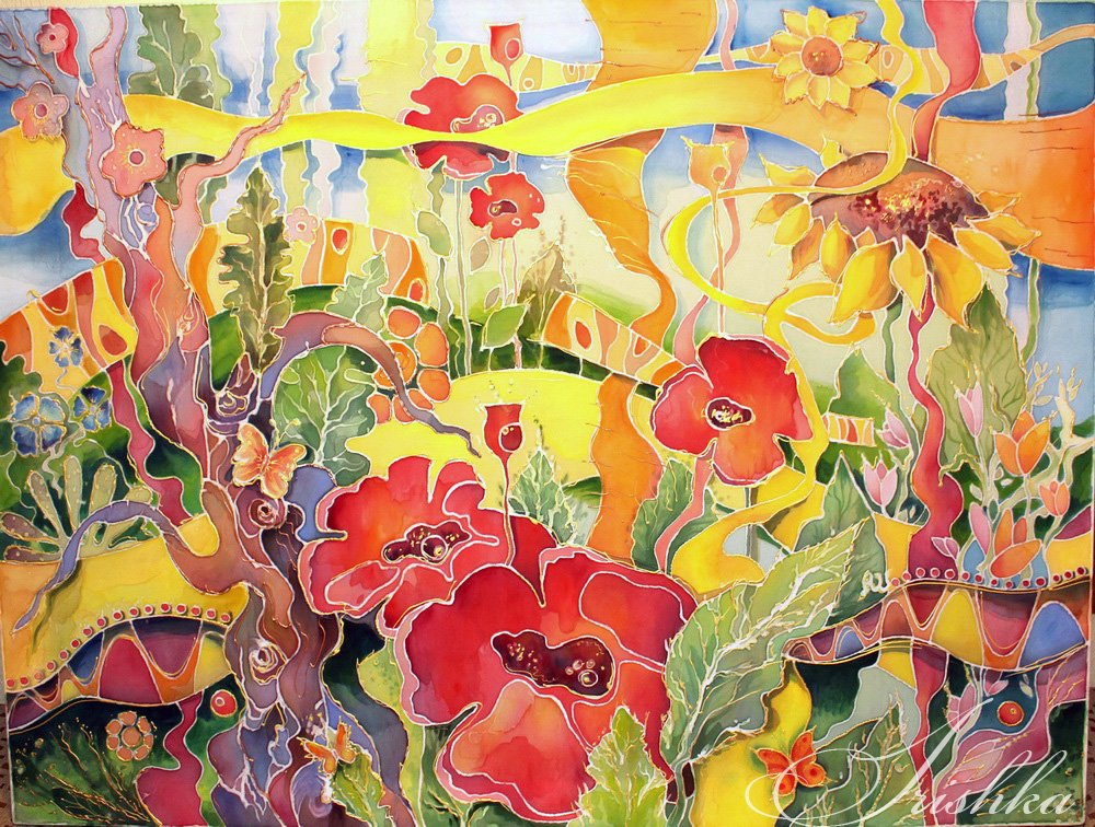 Картина "Цветочная симфония"