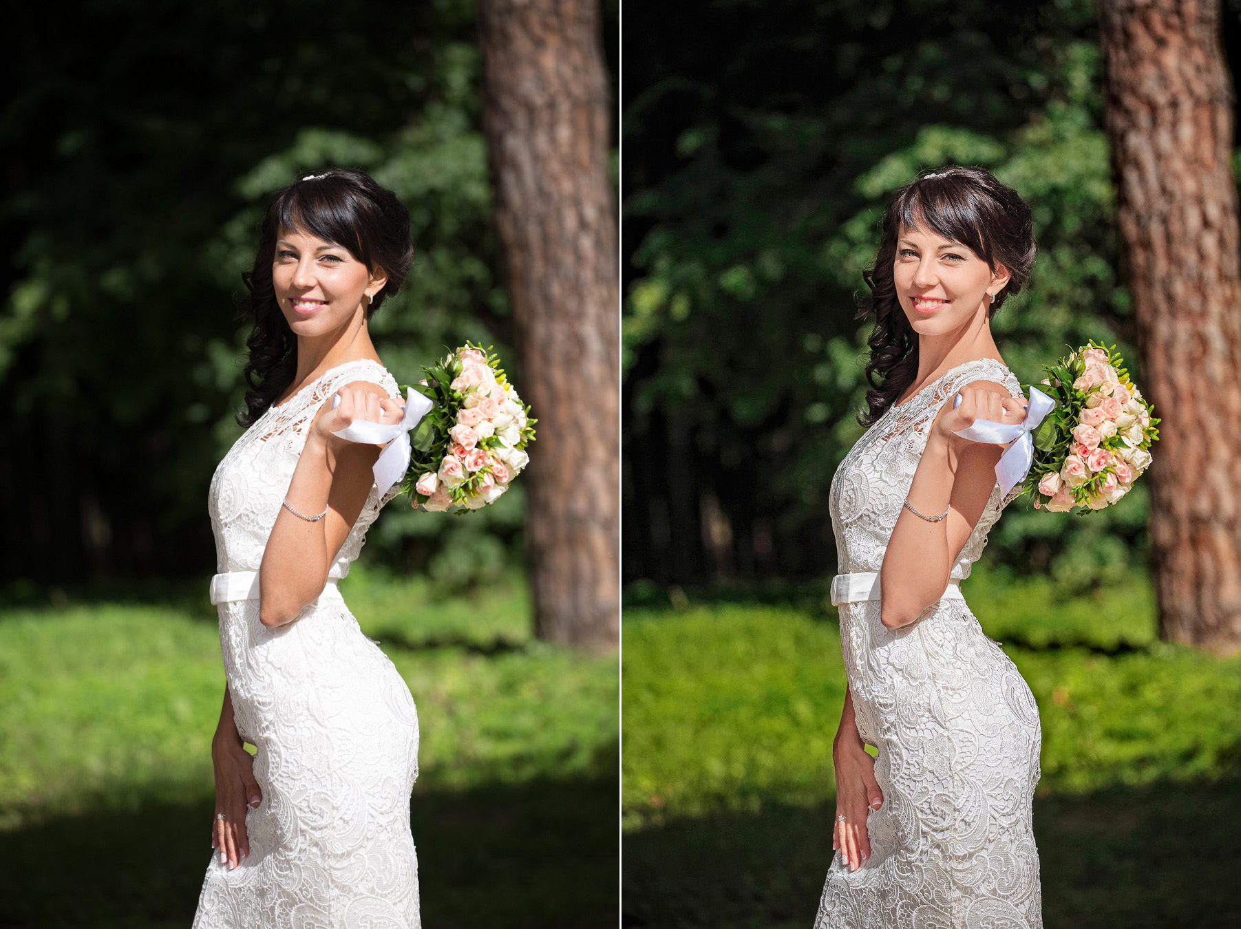 Ретушь/обработка свадебных фотографий