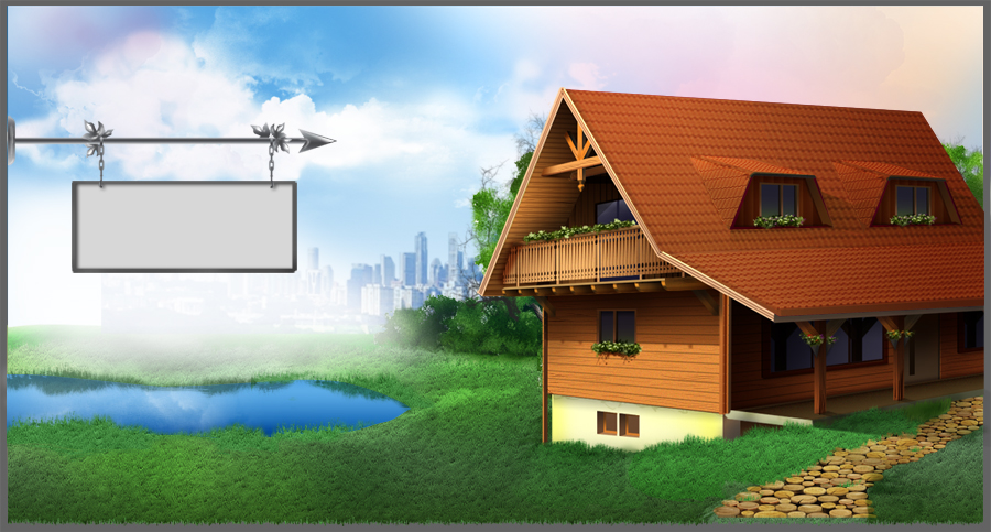 Иллюстрация для шапки сайта продавцов недвижимости