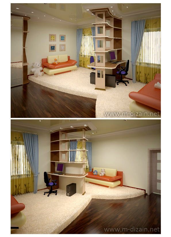 детская перегородка-стол