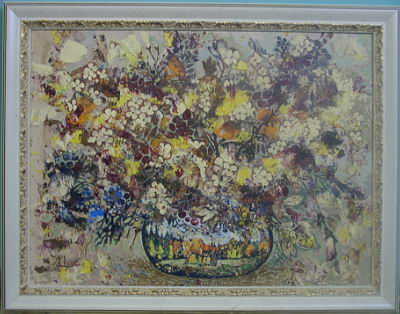 Букет "Осень" холст, масло