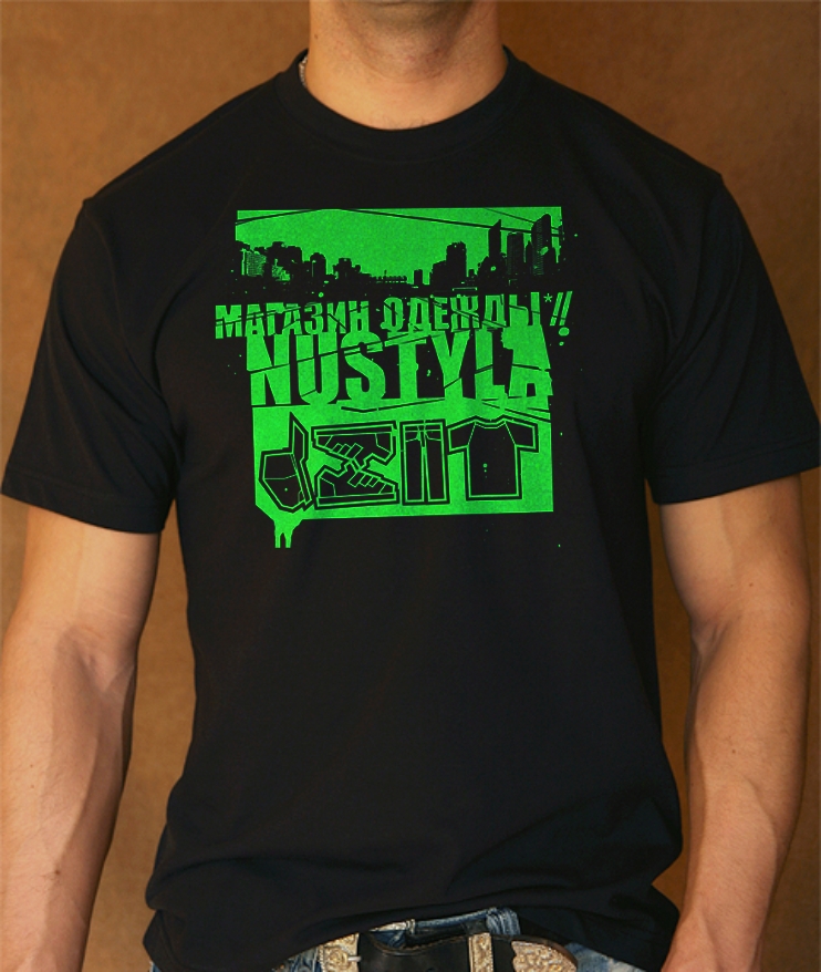 рисунок на футболку NUStyla