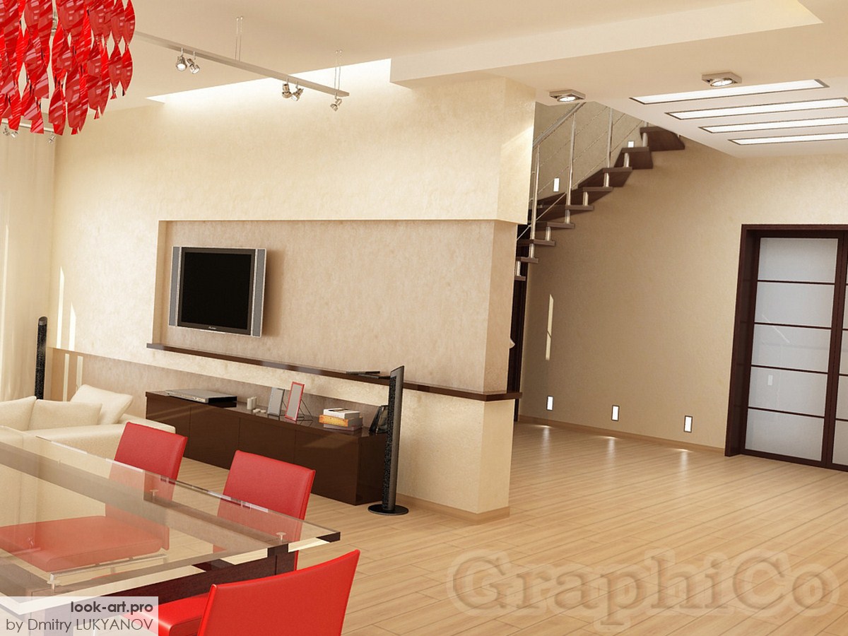 Кухня-гостиная