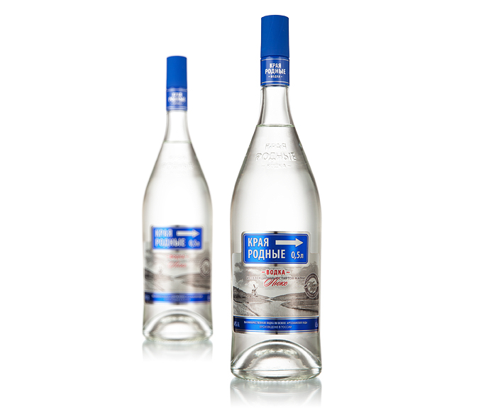 Водка "Края Родные"