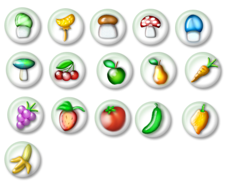 Fruits&amp;mushrooms