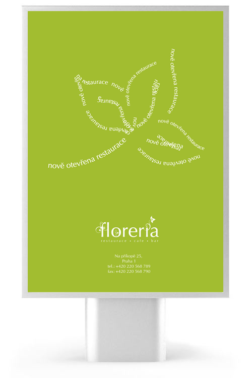 плакат на открытие ресторана