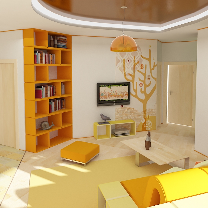 цветущая квартира