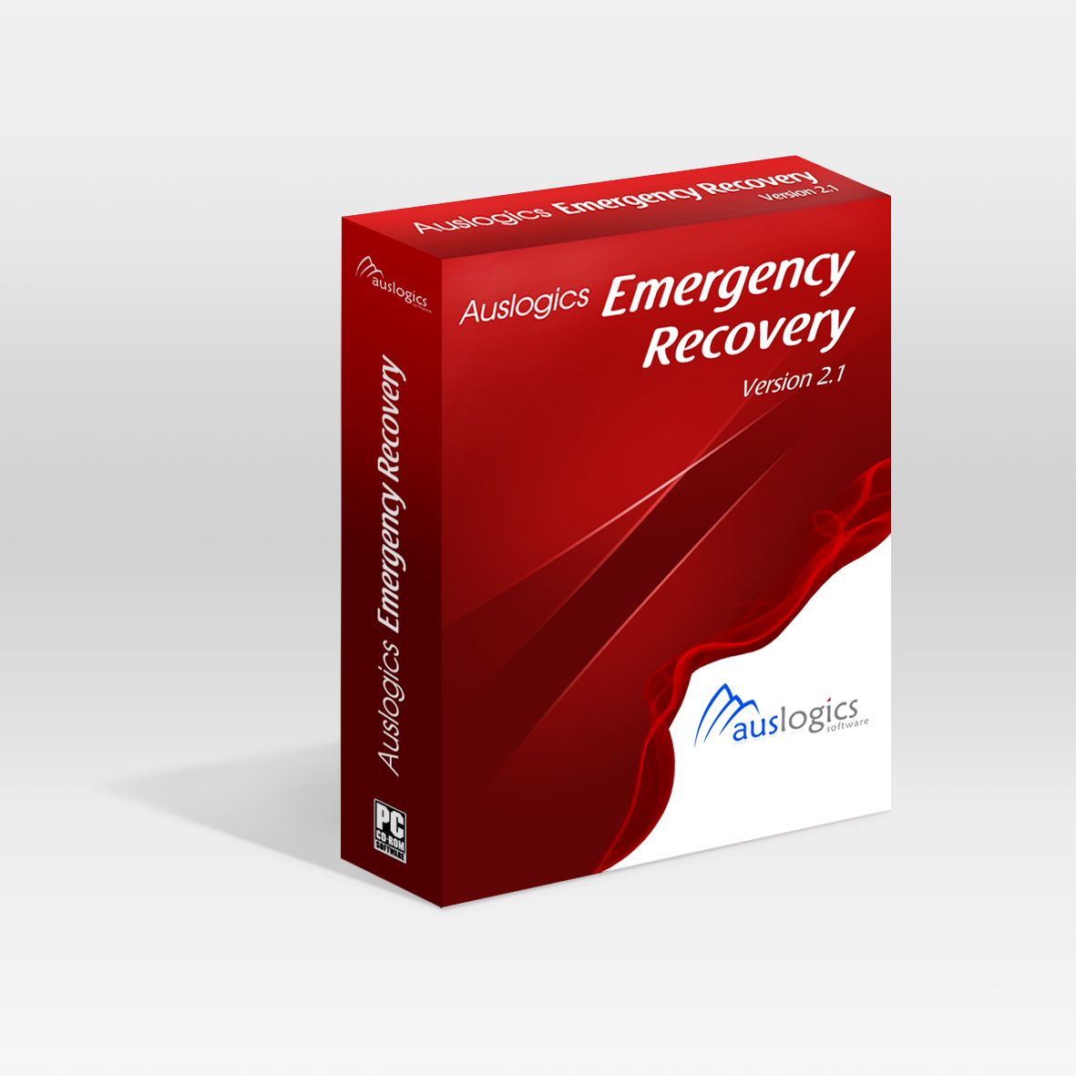 Упаковка для ПО компании Auslogics