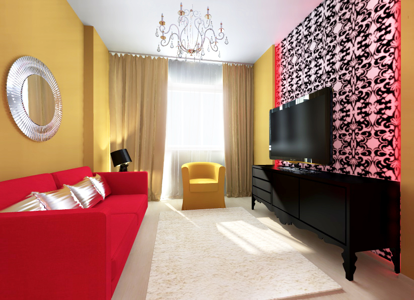 Двухкомнатная квартира 50 кв. м.