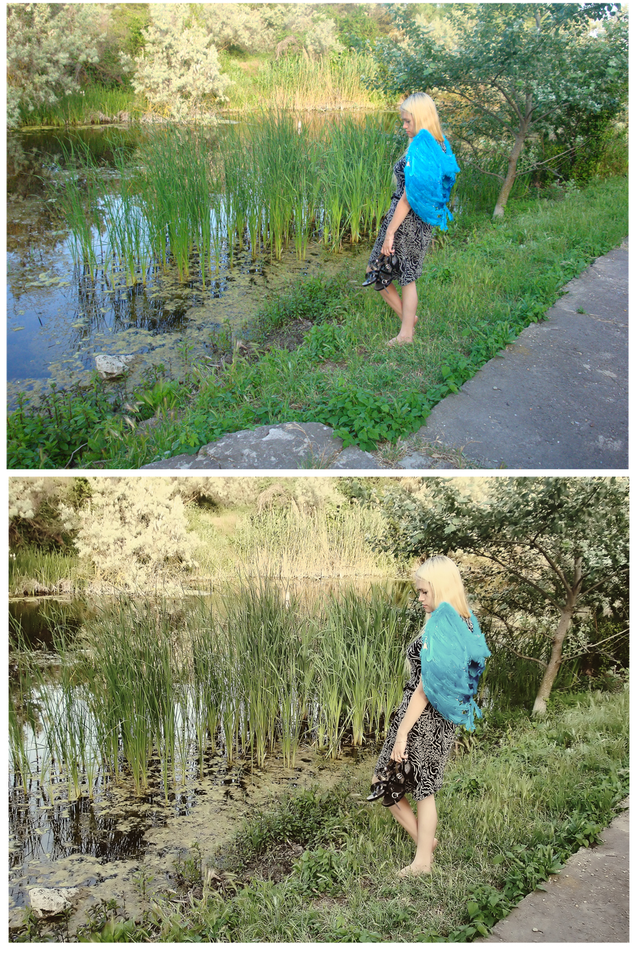 обработка фотографий