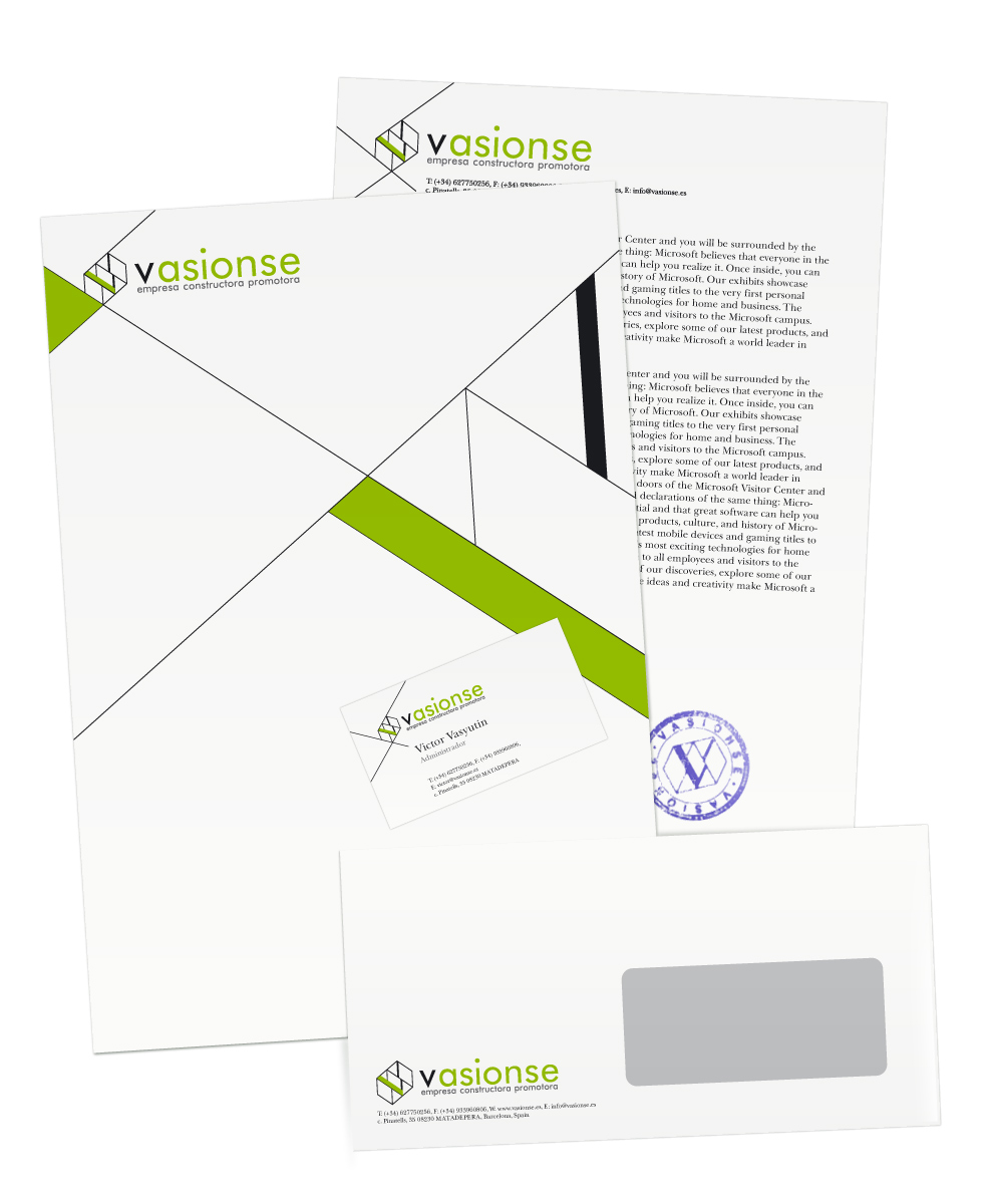 Фирменный стиль "Vassionse"