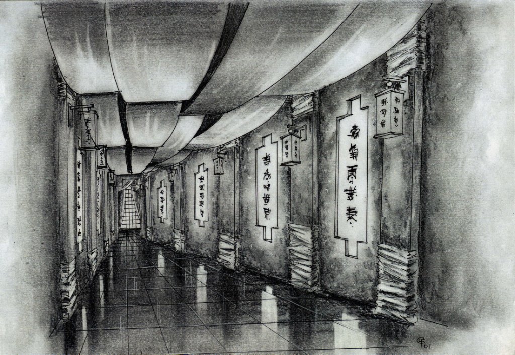 декорация к клипу Ф.Киркорава реж. О.Гусев