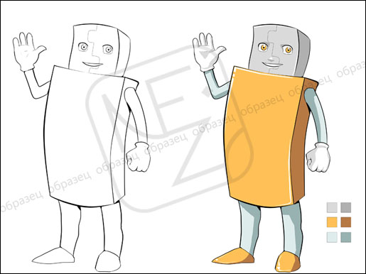 Флешка-маскот