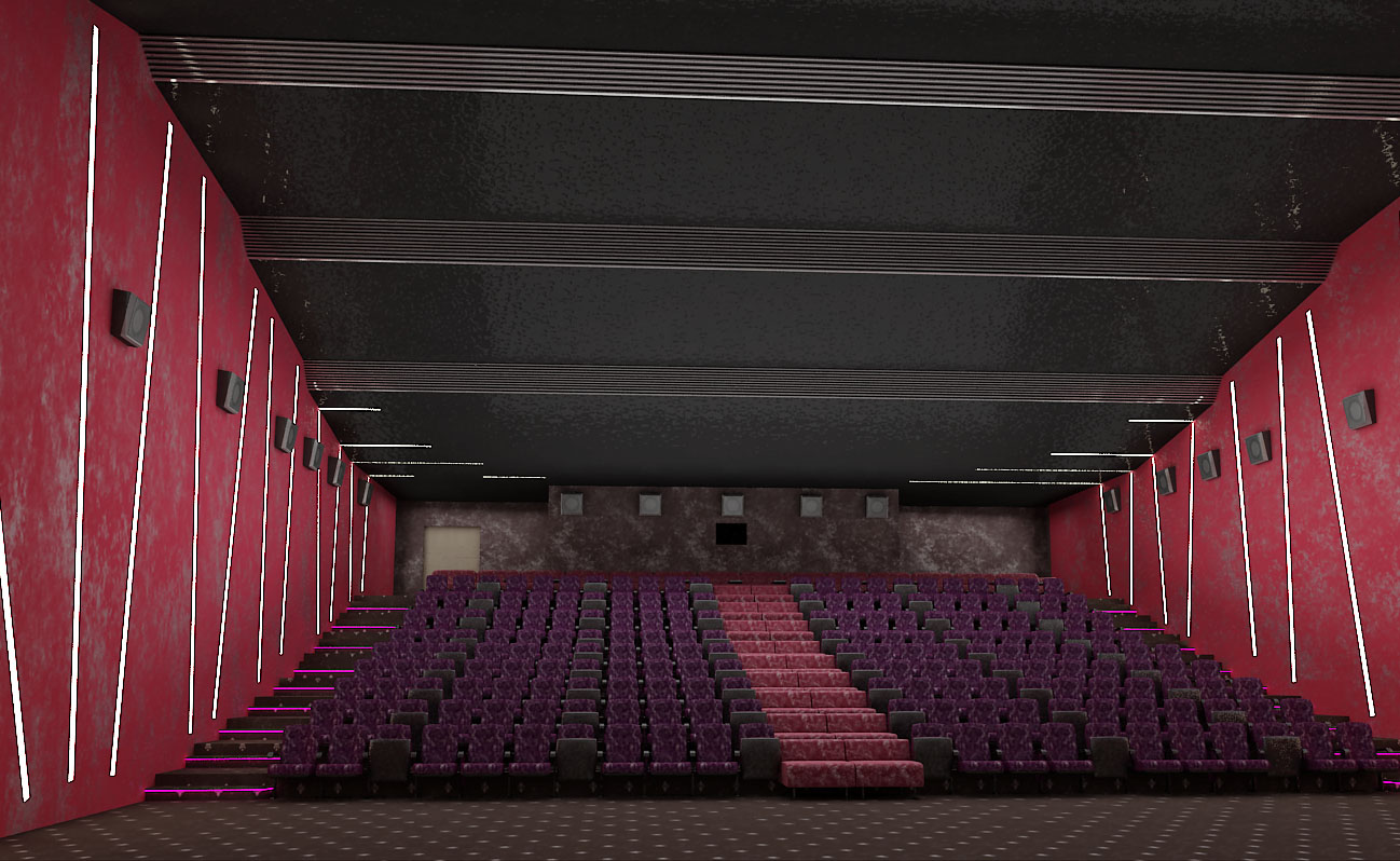 кинотеатр, 4 этаж, гипермаркет типа лидо "ЗАМОК"