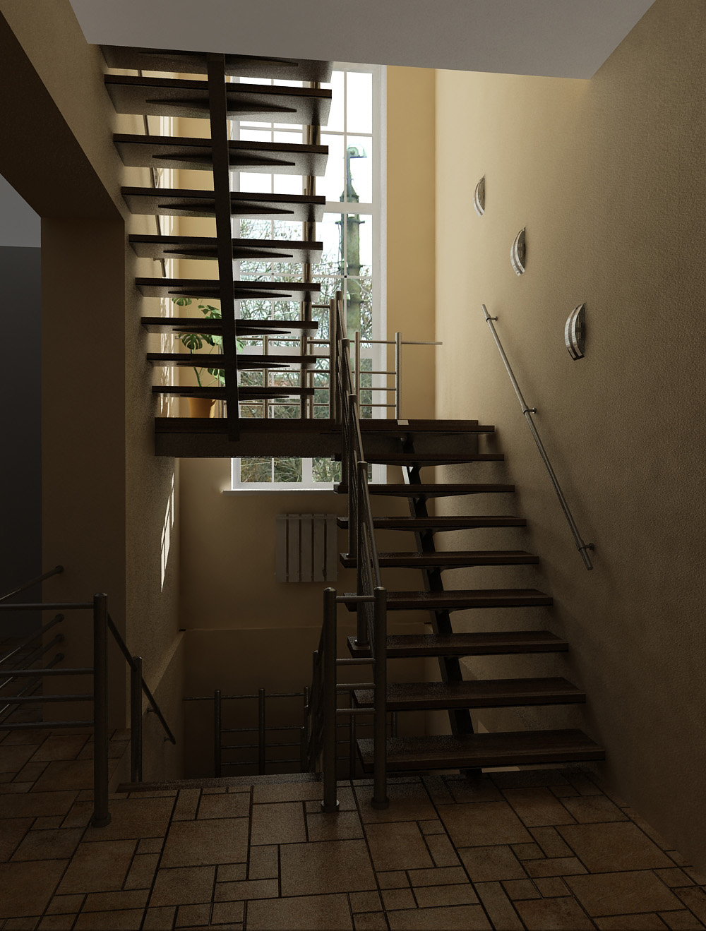 Лестничный холл