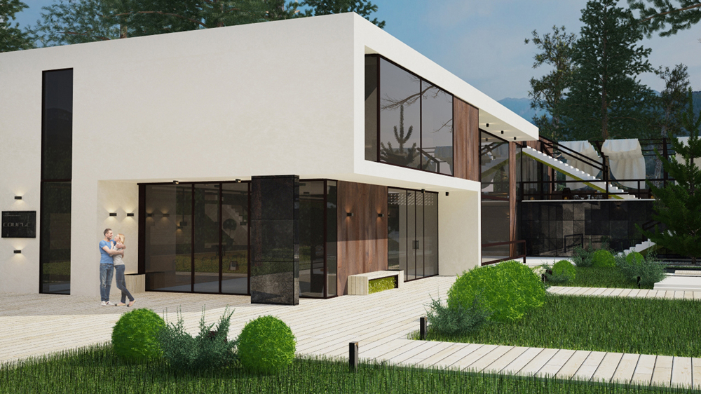 Админ.здание гостиничного комплекса