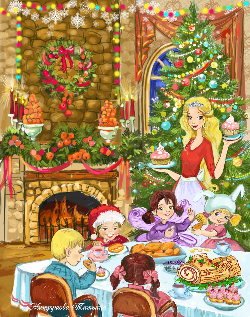 Иллюстрация для детской кулинарной книги