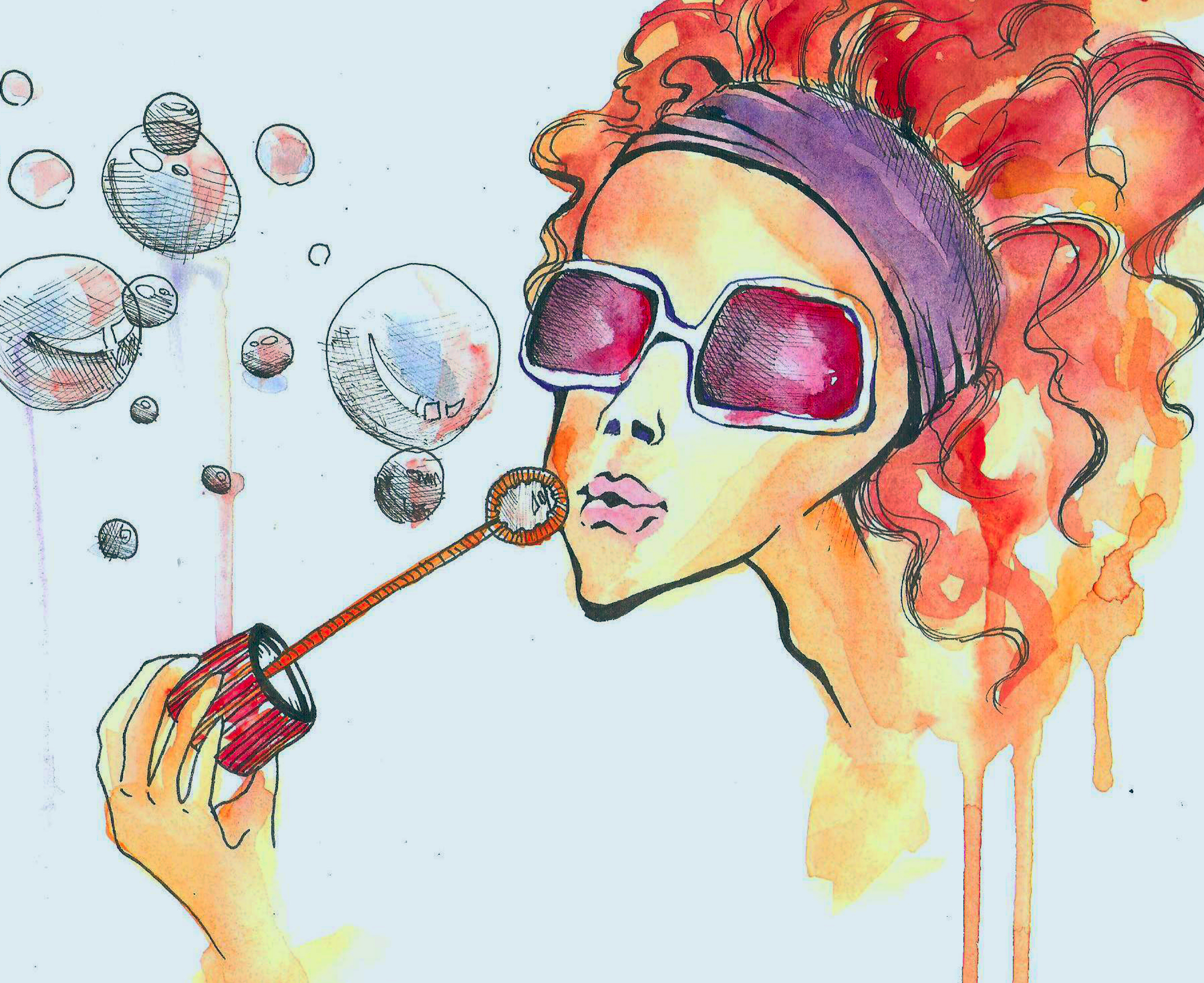 мыльные пузыри