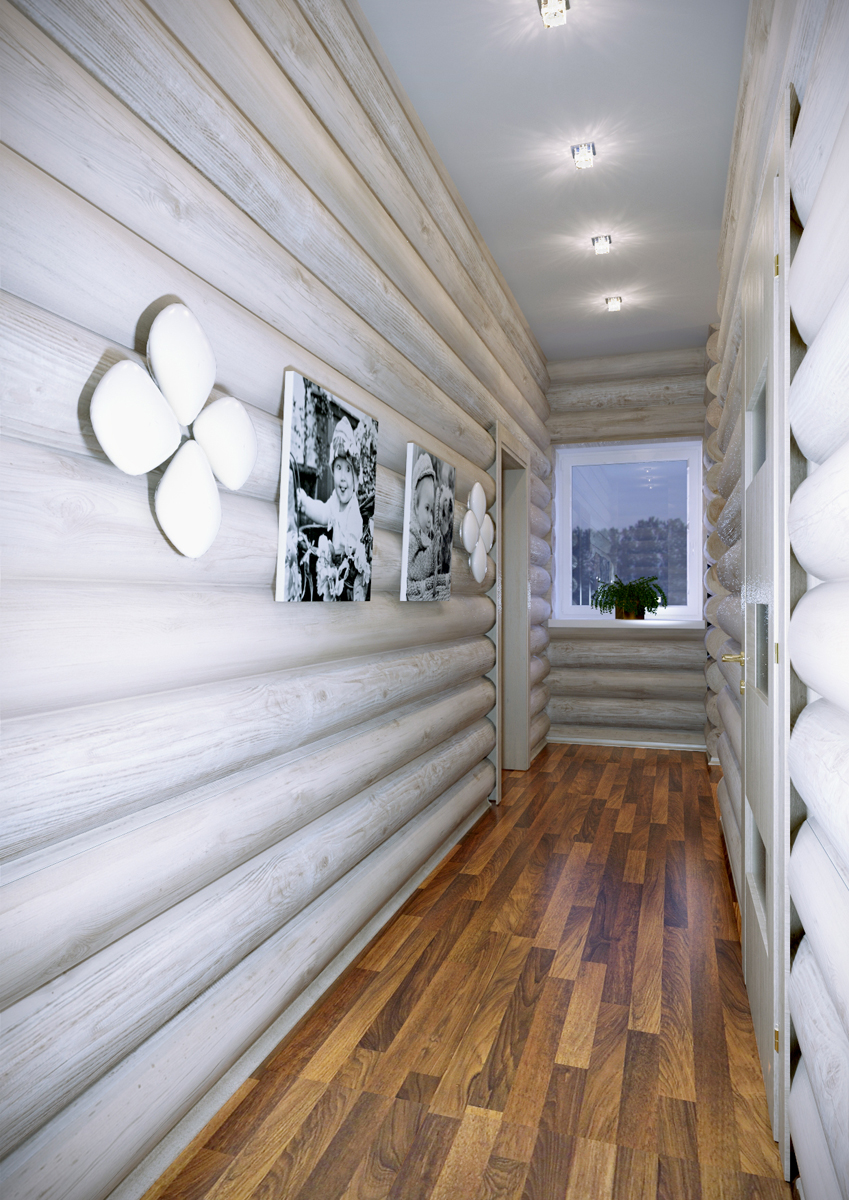 Коттедж второй этаж коридор