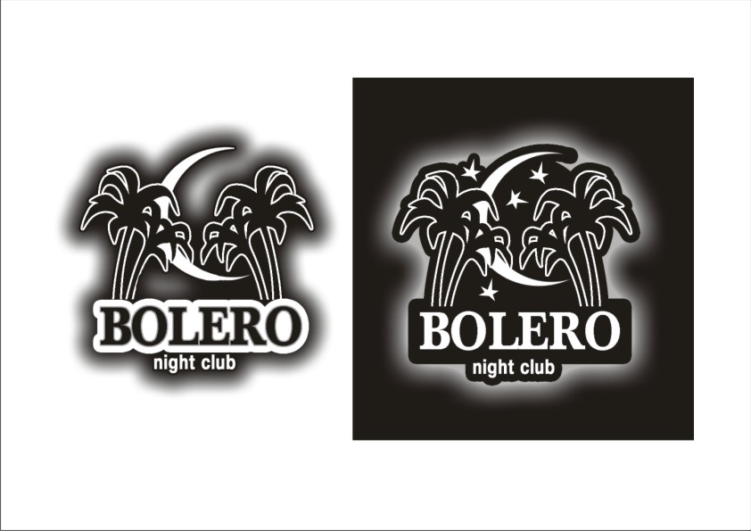 Логотип для ночного клуба "Болеро"